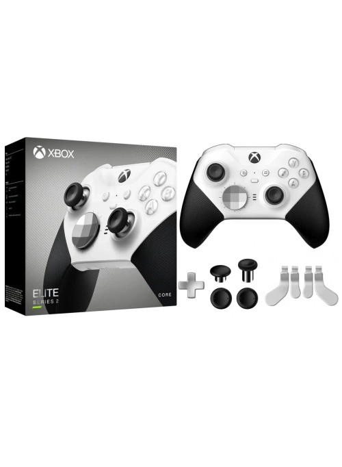 Геймпад беспроводной Microsoft Xbox One Wireless Controller Elite Series 2 (Core) Белый (Xbox One/Series X|S)